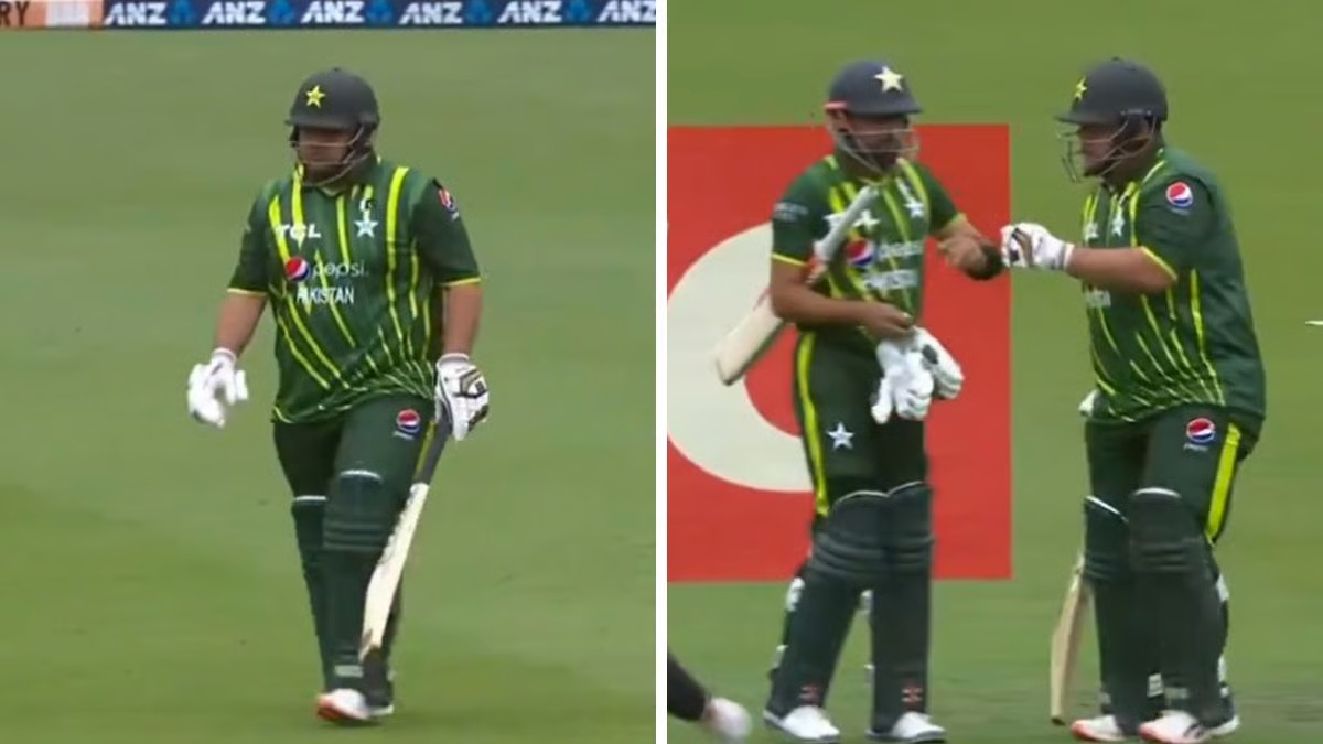 NZ vs PAK, 3rd T20I: Pakistan Fans Not Happy As DJ Plays ‘The Big Show’ Song During Azam Khan’s Entrance;