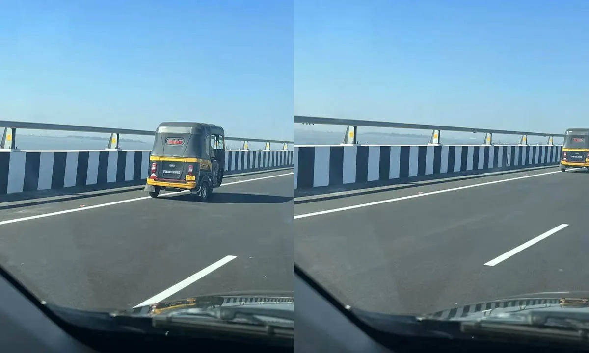 MTHL Sea Link Par Auto Chalane Wale Ke Khilaf FIR Darj Kiya Mumbai Police Ne