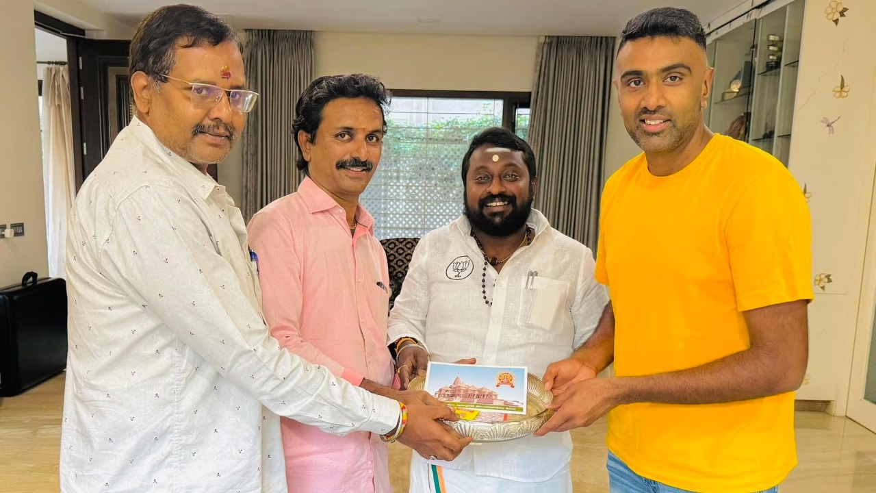 Ravichandran Ashwin Receives Invitation For Ram Mandir Pran Pratishtha In Ayodhya On January 22