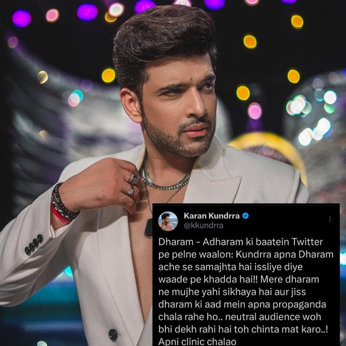BiggBoss17: Karan Kundrra Ne Haters Ko Diya Jawaab, Munawar Faruqui Ko Girane Aur Unke Dostana Rishte Ko Nuksan Pahunchane Mein Dharm Ka Istemaal Karne Par Uthaye Sawal.