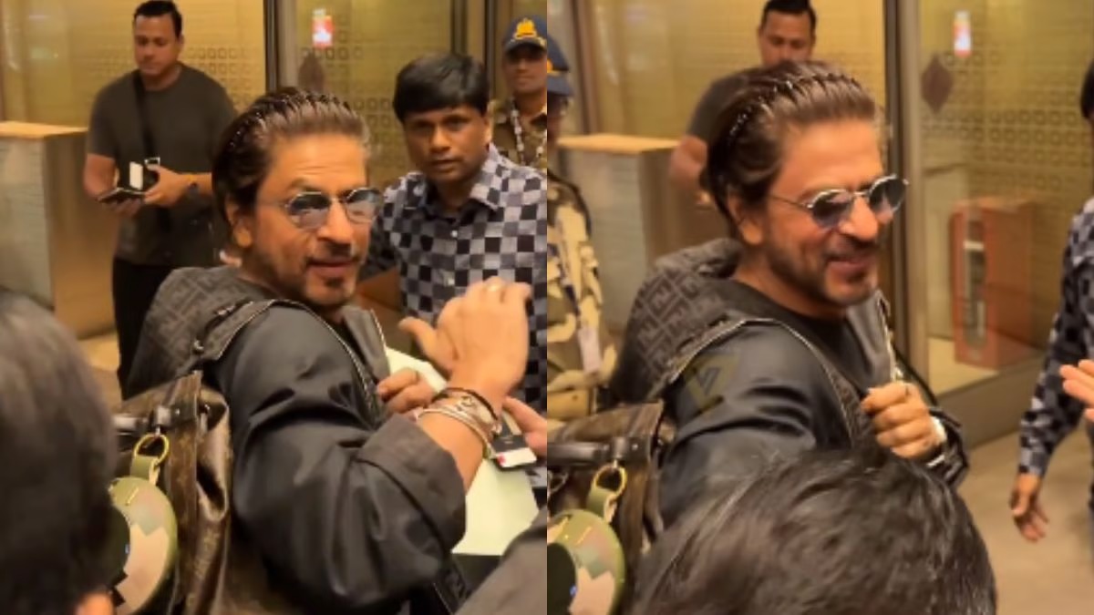 Shah Rukh Khan Wishes Pap On Birthday At Mumbai Airport, Heartwarming Video Goes Viral