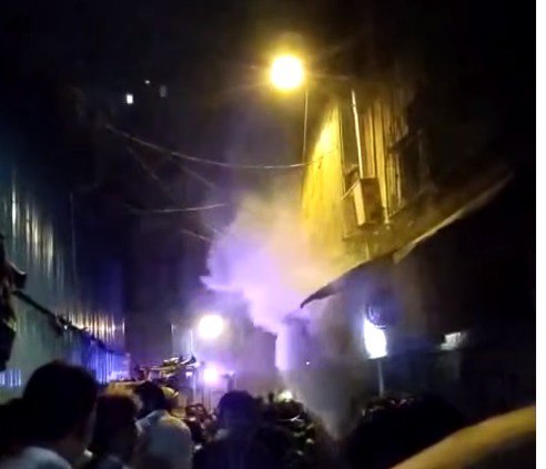 Dongri Fire in Tantanpura Street,