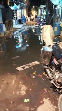 Pani se Raste Main Rukawat Malad west Malwani ajminagar Nizamuddin Road