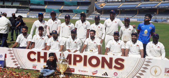 Mumbai Jeeta Ranji Trophy, Vidarbha ko 169 runs se harakar, Musheer Khan bane Player of the Match