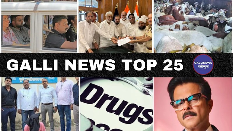 Mumbai Local Top 25 News | Fast News | Gallinews | मुंबई लोकल टॉप २५ न्यूज़ | फटाफट न्यूज़