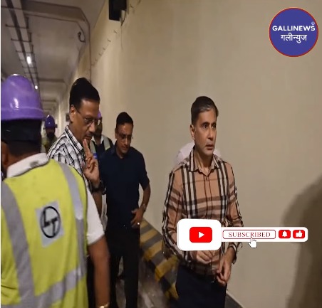 Mumbai Coastal Tunnel Ke Leakage Ka Kaam Poora Hua, BMC Commissioner Bhushan Gagrani Ne Khud Jaakar Kiya Inspection