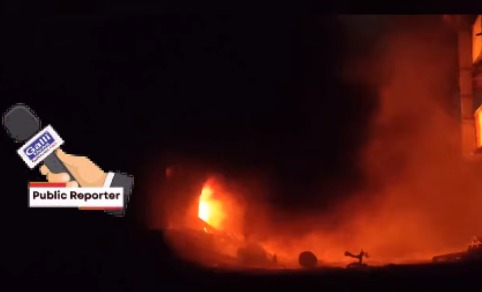 Fire in Chemical Godown at Mankoli Thane Bhiwandi
