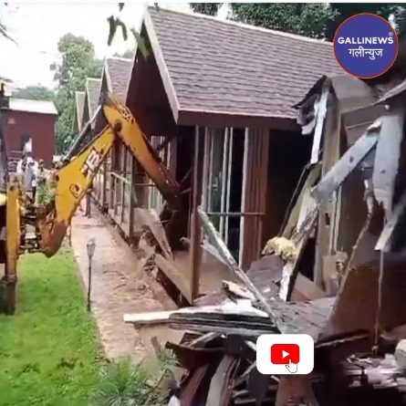 Mahabaleshwar Me Bhi Bulldozer Chalaya Gaya, Pune Porsche Car Mamle Me Pakde Gaye Builder Agarwal Ki Hotel Par.
