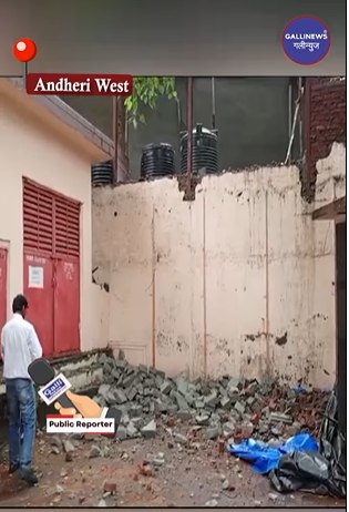 BMC Ka Bulldozer Chala Salman Malik Saloon Par At Andheri West BMC K/West Ward