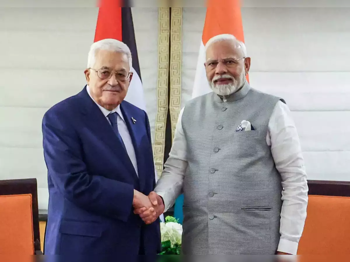 Palestinian President Mahmoud Abbas Se Mulaqat Kiya PM Narendra Modi Ne At New York, Gaza Ko Lekar Chinta Jataayi