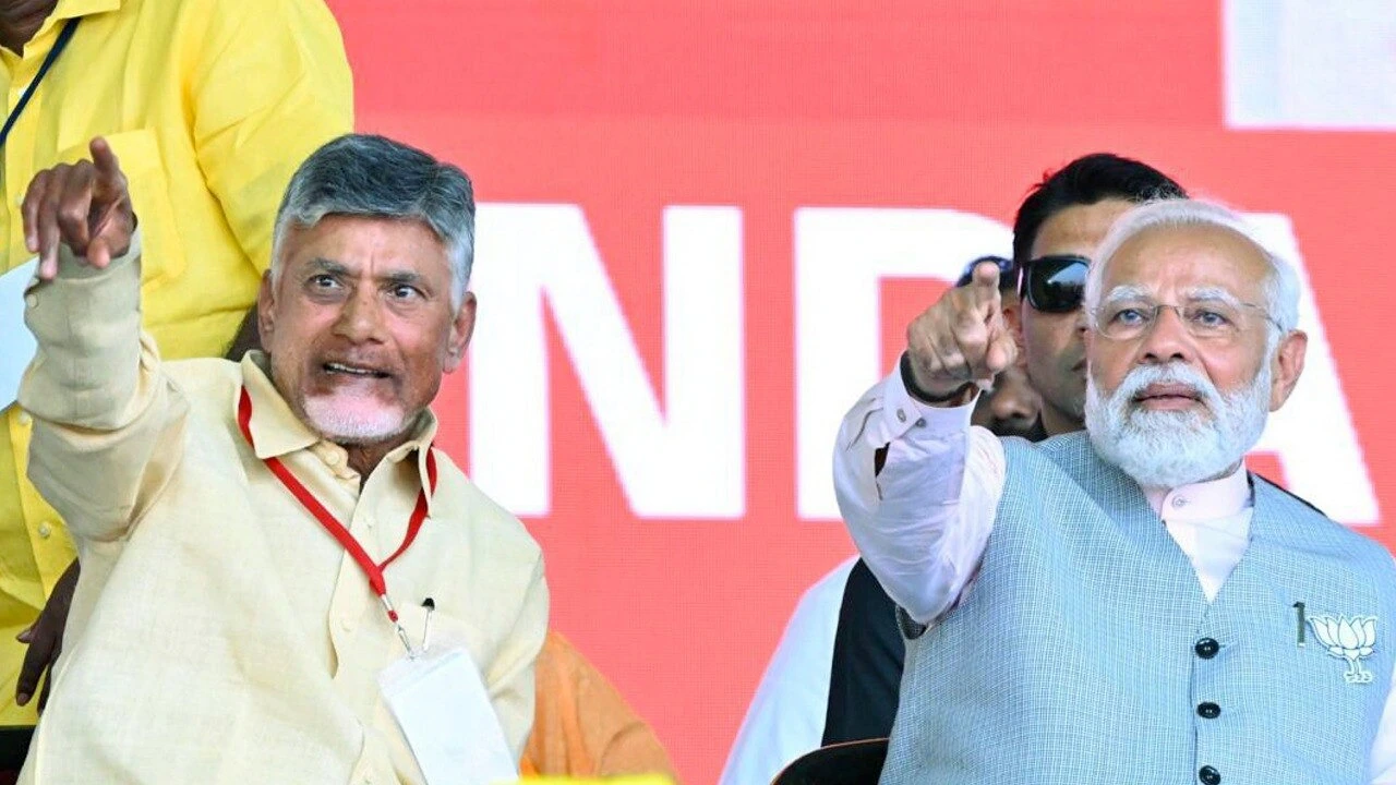 TDP Chandra Babu Naidu Announce support for Narendra Modi