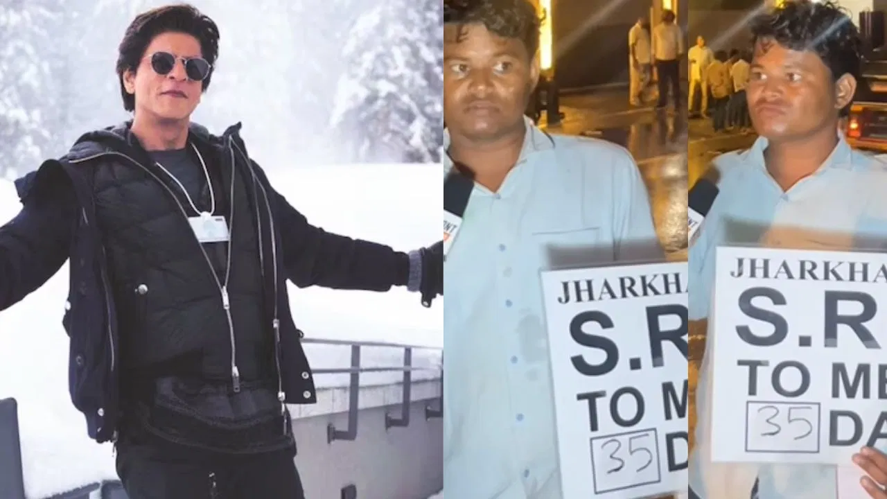Shah Rukh Khan Ne Apne Haryana Ke Fan Se Mulaqat Kiya, 3 Month Se Mannat Ke Pass Baitha Tha