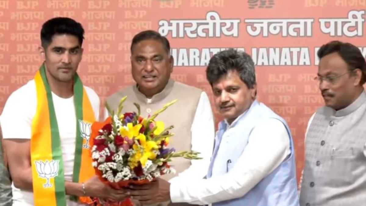 Congress Ko BJP Ne Dhobi Pachad Diya – Congress Ke Boxer Vijendra Singh BJP Me Shamil Hue