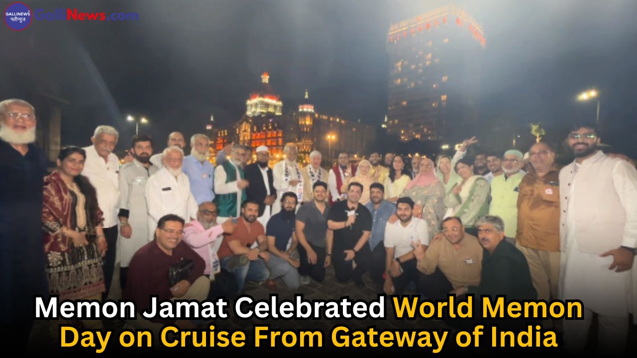 Memon Jamat Celebrated World Memon Day on Cruise From Gateway of India 