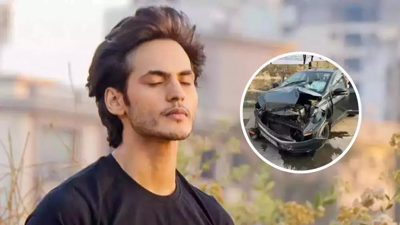Television Actor Ravi Bhatia ki Car ka accident hua near INS hamla Madh road Malad West