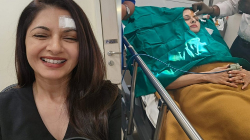 Maine Pyar Kiya Heroine Bhagyashree Injured Hui, Surgery Kar 13 Stitches Lagaye Gaye Photos Aaye Saamne