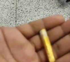 Gold Chupa kar laaya Trolly Bag Wheel me, Jeddha se aaya Passenger 419 gram Gold ke sath arresred at Delhi IGI Airport by Customs