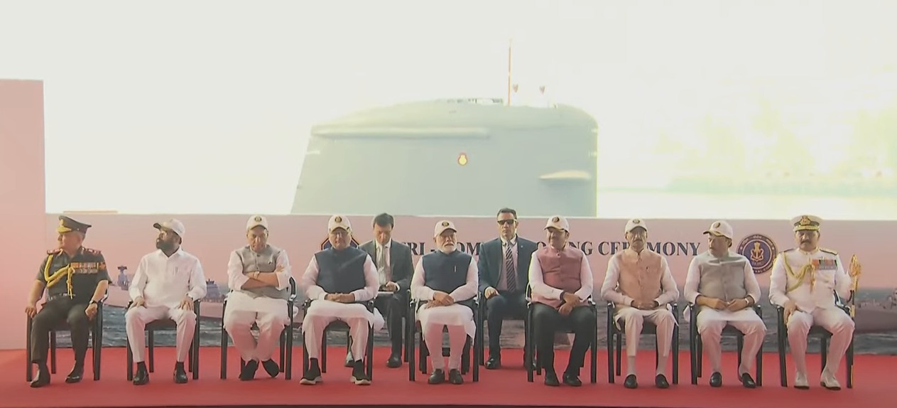 LIVE: PM dedicates frontline naval combatants INS Surat, INS Nilgiri & INS Vaghsheer to the nation