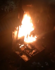 Fire In Ghoghari Mohallah Pydhonie ,