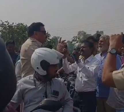 Bridge Bandh ? Malwani Evershine Lagoon Road Bridge Bikers ke liye bandh karne ka procedure shuru