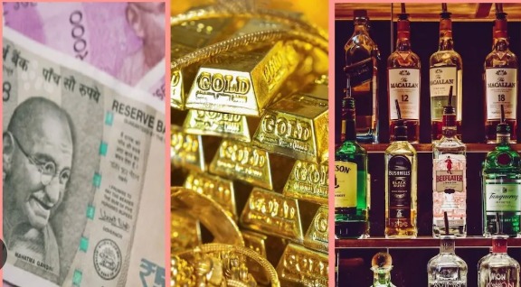 660 Crore Ka Total Cash, Gold, Silver, Alcohol, Drugs, Valuable Goods Pakda Gaya Maharashtra Me, Acharsahinta Karwai