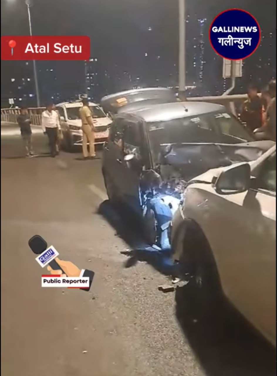 Atal Setu Road Accident Wrong Way