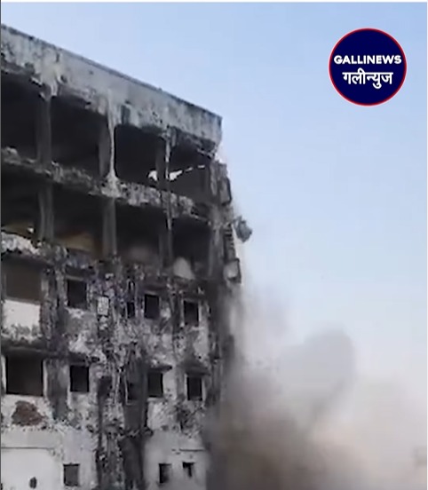 Nalasopara Me Todak Karwai Shuru, 41 Illegal Structures Tode Jayenge, Bhari Police Bandobast Lagaya Gaya