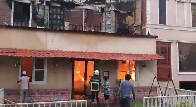 Fire At Film City Goregaon