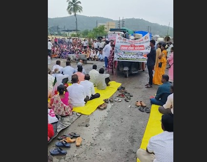 Bhiwandi Mein Rasta Roko Andolan!