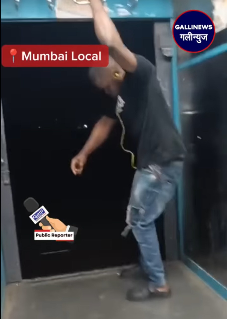 Enjoying Every Moment Of Song In Local Train