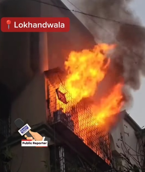 Fire At Resident Building Lokhandwala