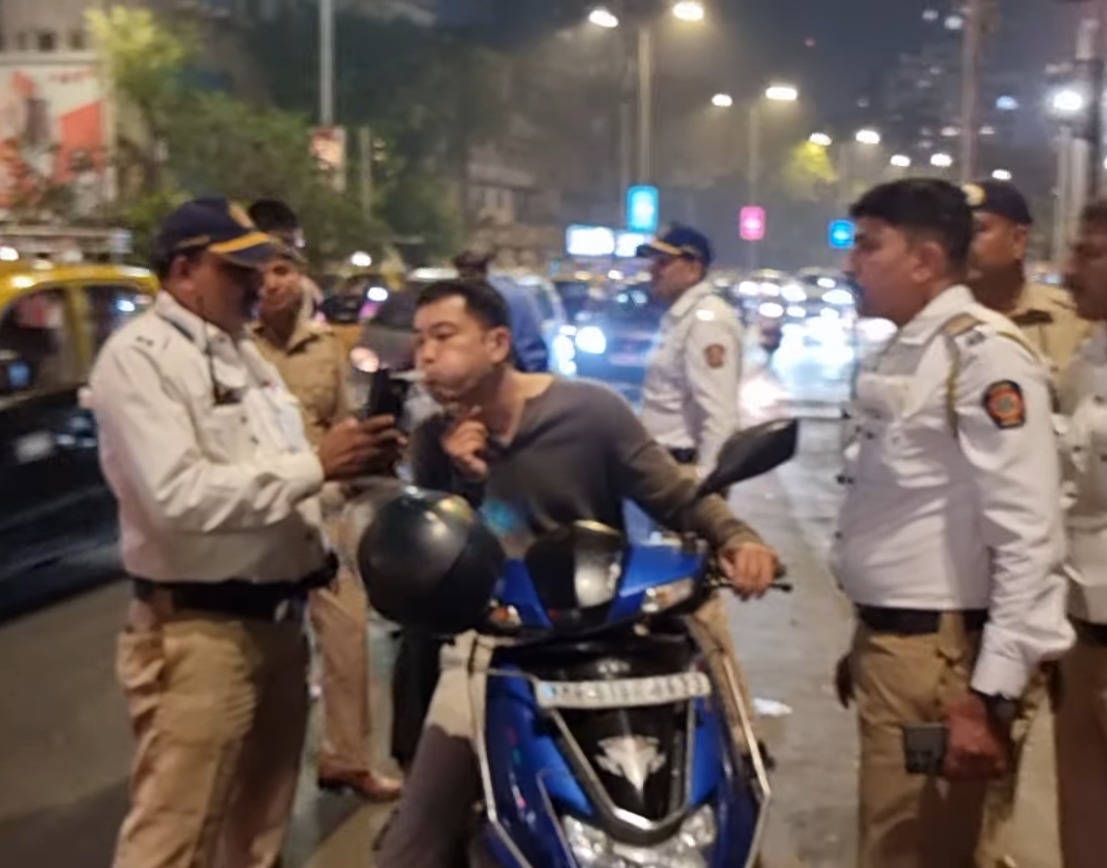 Drunk & Drive Ke 153 Cases Saamne Aaye 31st December Ko, Mumbai Traffic Police Ne Bataya