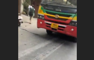 BEST bus ka qahar, 3 Saal ki bacchi ko udaaya BEST ki Wetlease Bus ne at Borivali East, Driver arrested