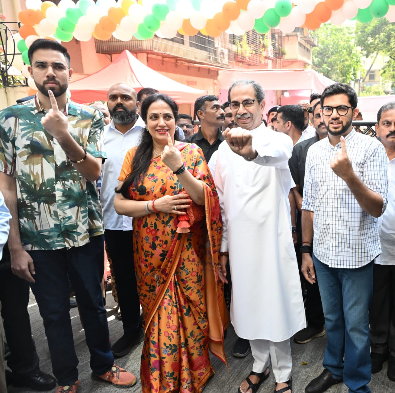 Shiv Sena (UBT) Chief And Former Chief Minister Uddhav Thackeray Says, “Voting Has Begun. I Urge All Voters To Come Out And Cast Their Vote For A Better Future.”