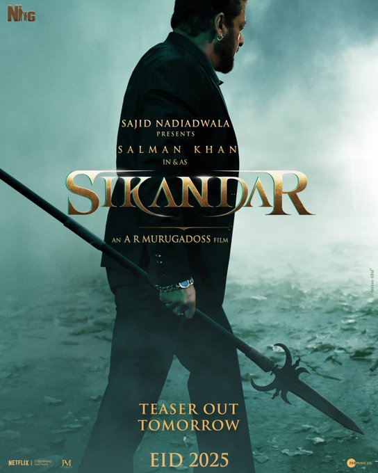 Salman Khan ki movie Sikandar ka teaser release hua, Bhaijaan ke Fans khush hue