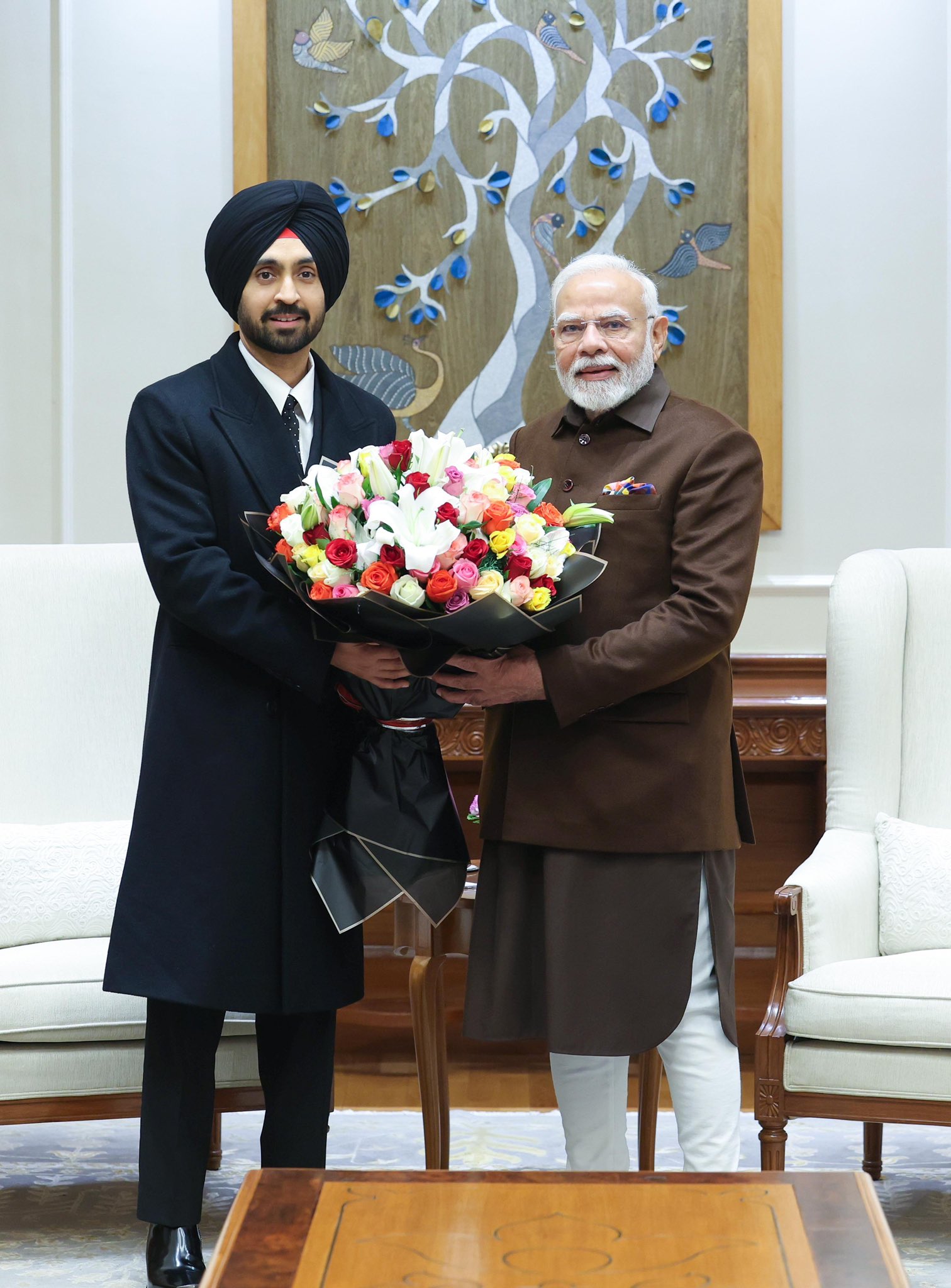 Singer Diljit Dosanjh Ne PM Narendra Modi Se Mulaqat Ki, 2025 Naye Saal Ki Shurwat Behtareen Hui Bataya