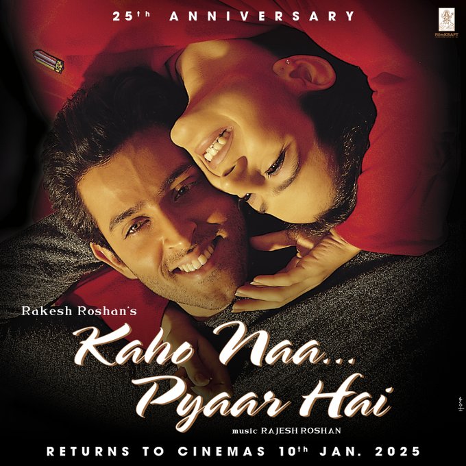 Kaho Na Pyaar Hai Movie 25 Saal Baad Aaj Re-Release Hui, Hrithik Roshan Ke Birthday Ke Mauqe Par