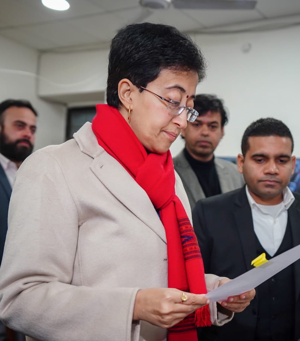 FIR Darj, Delhi CM Atishi Ke Khilaf Model Code Violation Ka Mamla Darj, Delhi Assembly Election Heat