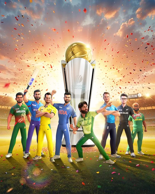 8 Team 19 Days 15 Muqabla Aaj Se Cricket Ka Mini World Cup Shuru, Pakistan Vs India 23 Feb Ko Hoga Match