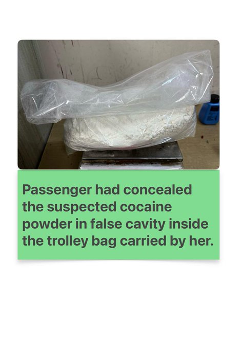 Cocaine Drugs ₹17.89 Crore Value Ki Seize Kiya Customs Ne At Mumbai Airport, Nairobi Se Aaya Tha Passenger