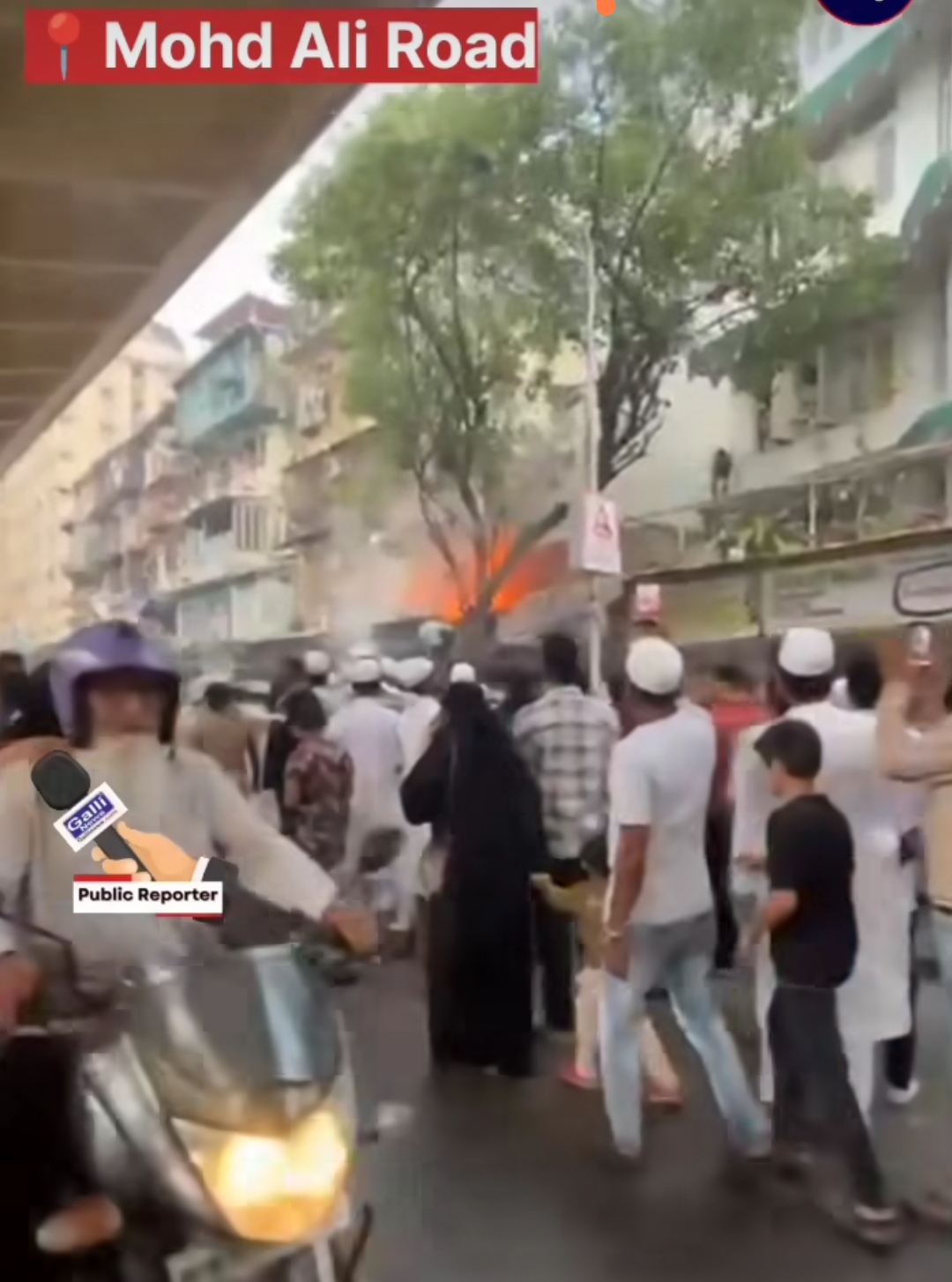 Mohd Ali Road Ki Shop Mai Aag Lagi hai