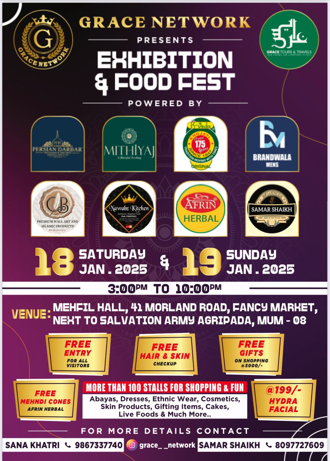 GRACE NETWORK PRESENTS   LIFESTYLE EXHIBITION & FOOD FESTIVAL