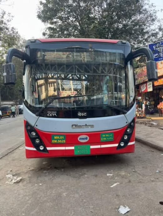 BEST Bus ka aatank – Borivali West, Gorai area me ek Navjawan ki Bus ke neeche aajane se death hui