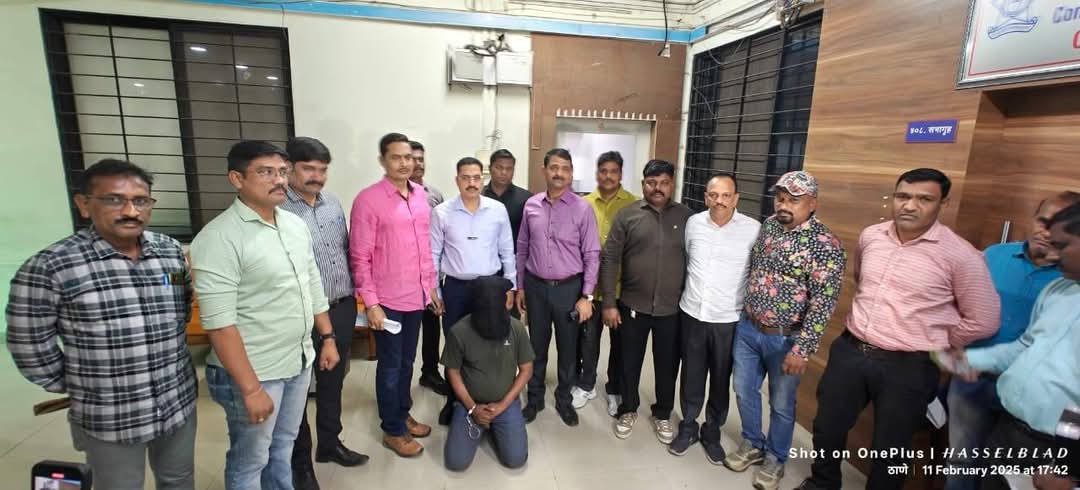 Shatir Gharphodi karne wala Thane City Police ke Kalyan Crime Branch ki giarft me, 54 Lakh ka maal baramad