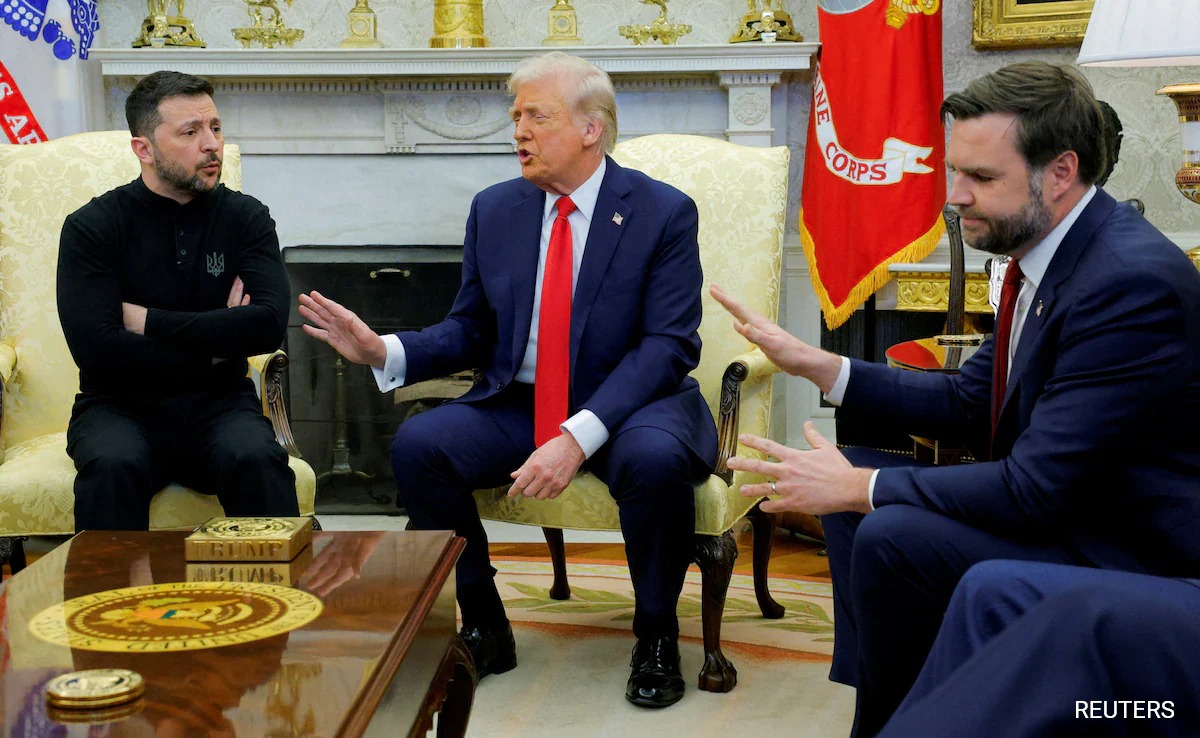 Trump – Zelensky Clash – Russia-Ukraine Peace Deal Ko Lekar Mahol Garam, Trump Ne Zelensky Ko Stupid President Kaha