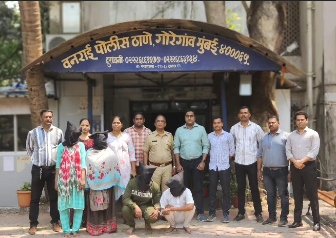 Kidnaped Masoom 38 Days Old Bachche Ko Rescue Kiya Mumbai Police Crime Branch Zone 12 Ne, 4 Arrested From Malad!