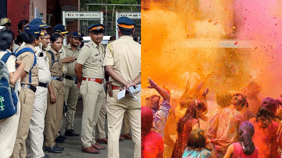 Security Tight – Holi Ke Mauqe Par 10 Hazaar Se Zyada Police Personnel Duty Par Tainat Rahenge, Bataya Mumbai Police Ne