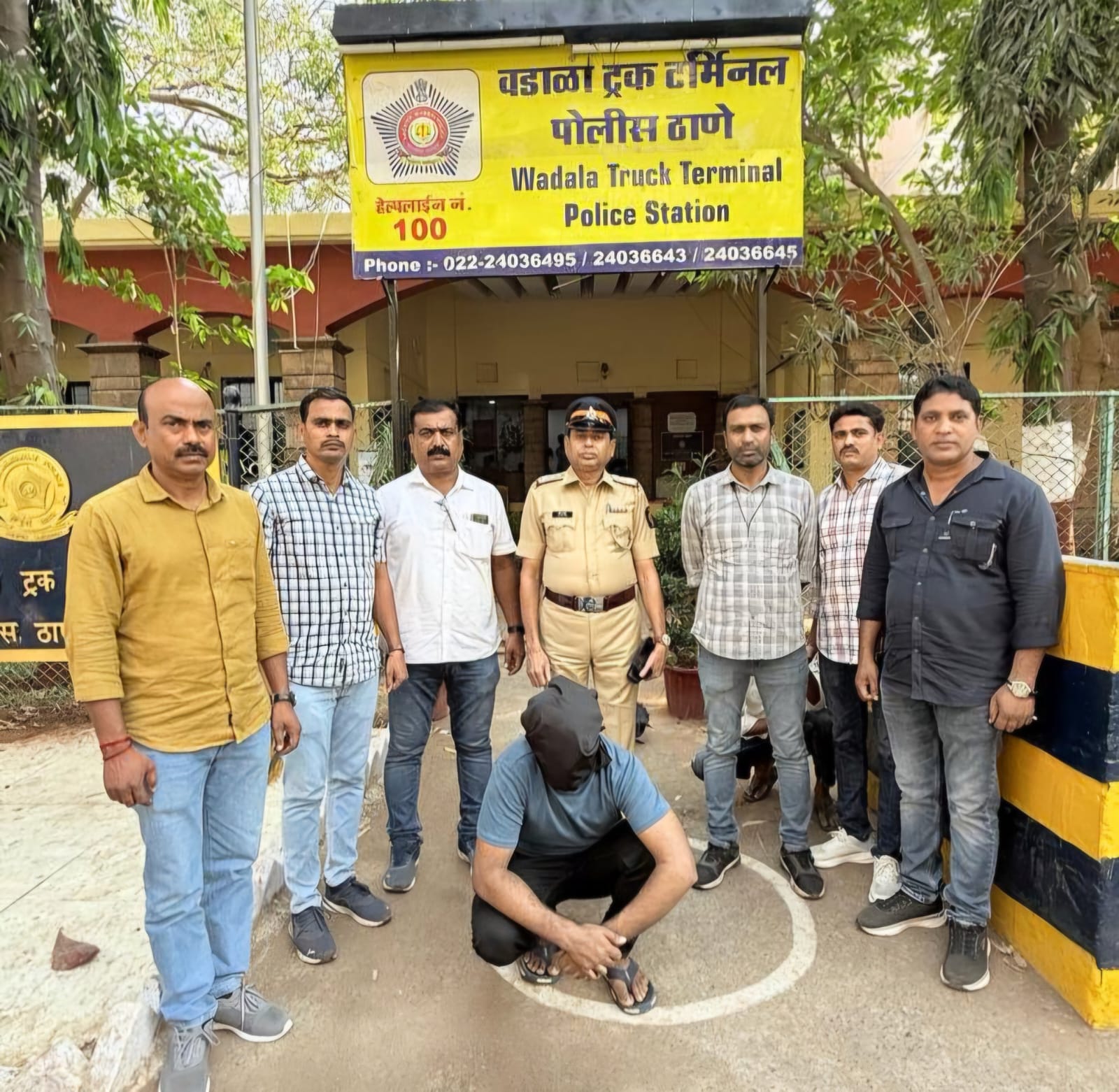 Gharphodi Karne Wale 5 Logon Ko Pakda Wadala Truck Terminal Police Station Ne, Lakhon Ka Chori Ka Maal Baramad