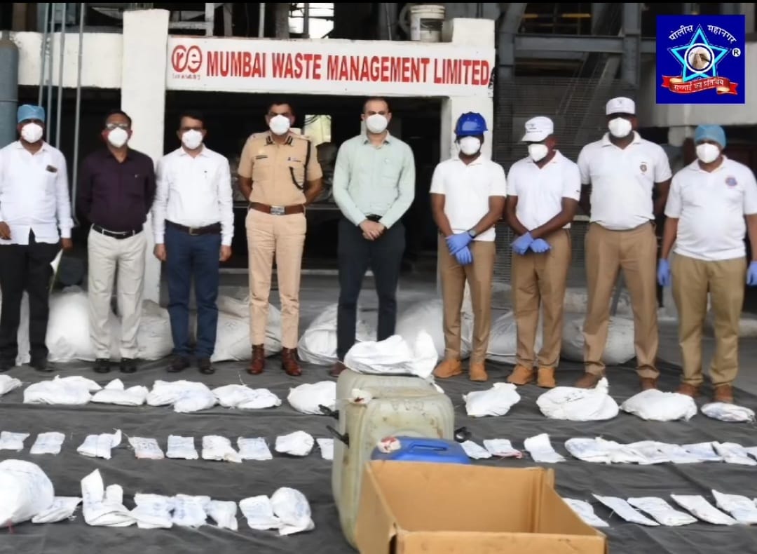 Drug-Free Mumbai – 50 Crore Se Zyada Value Ka Drugs Destroy Kiya Mumbai Police Ne At Taloja Navi Mumbai