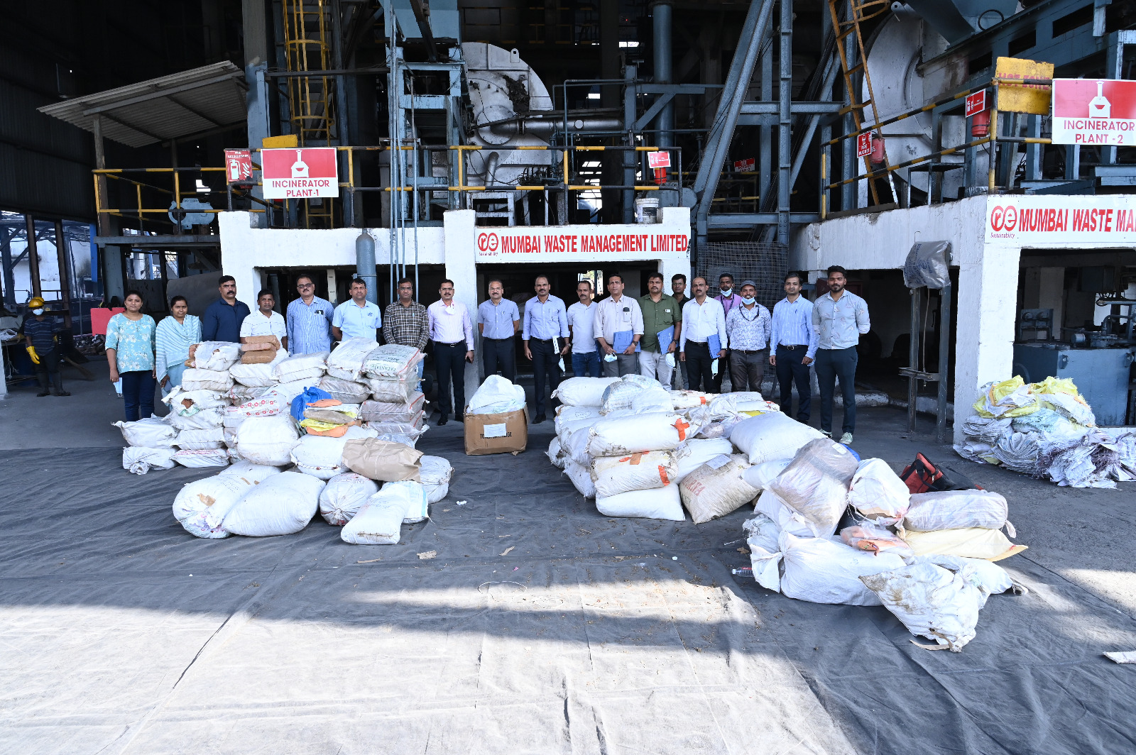 Thane City Police Ne 1592 Kg Drugs Destroy Kiya Taloja Navi Mumbai Ke Waste Management Center Me